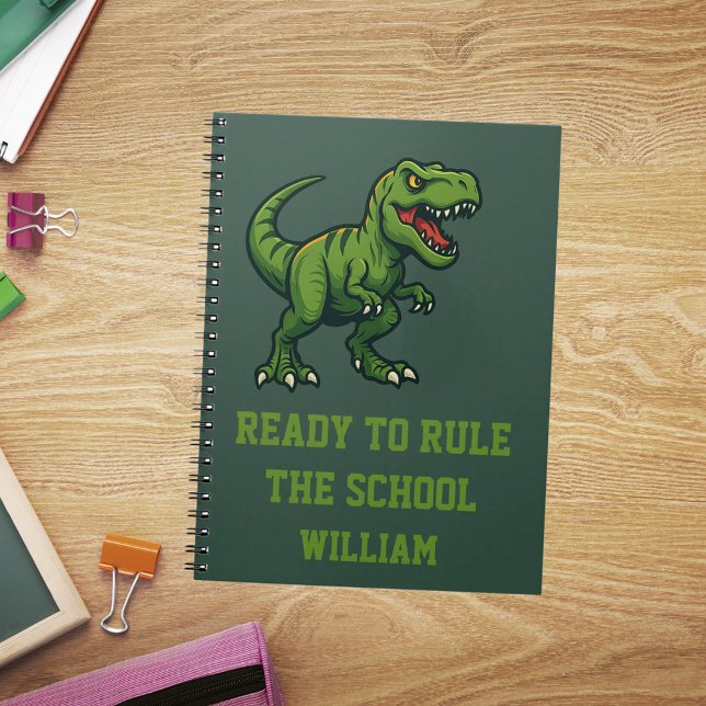 Dinosaur Tyrannosaurus Rex quote Notebook (Creator Uploaded)