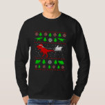 Dinosaur Ugly Christmas Sweater for adults kids<br><div class="desc">Dinosaur Ugly Christmas Sweater for adults kids Shirt. Perfect gift for your dad,  mum,  papa,  men,  women,  friend and family members on Thanksgiving Day,  Christmas Day,  Mothers Day,  Fathers Day,  4th of July,  1776 Independant day,  Veterans Day,  Halloween Day,  Patrick's Day</div>