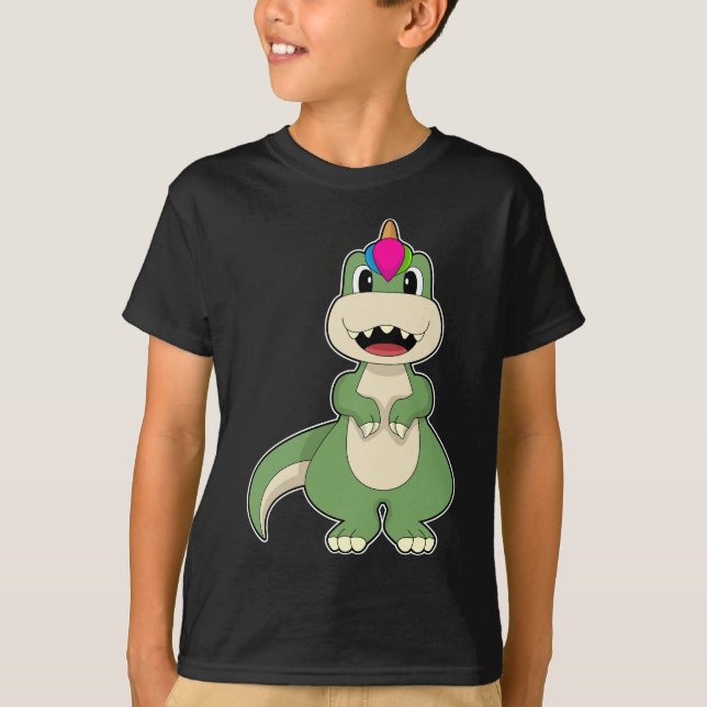 Dinosaur Unicorn T-Shirt (Front)