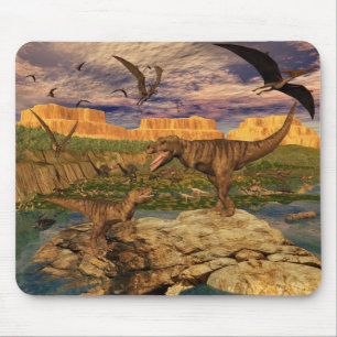 Dinosaur valley mousepad