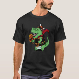 Dinosaur Viking Tyrannosaurus Rex Dinos Rex Kids T-Shirt