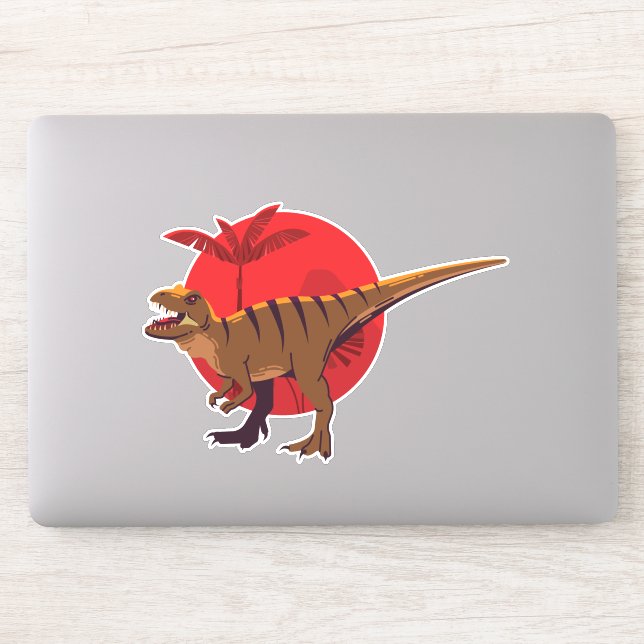 Dinosaur Vinyl Stickers (Computer)