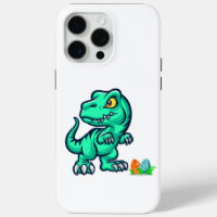 dinosaur with eggs