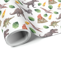 Dinosaur Wrapping Paper