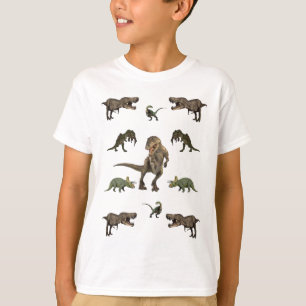 Dinosaur Wrapping Paper T-Shirt