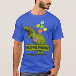 Dinosaur Wrong Park  Funny T-Rex T-Shirt