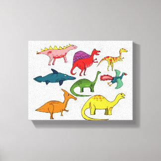 Dinosaur-| Zazzle_Growshop. Canvas Print