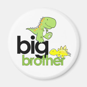 dinosaurs big brother magnet