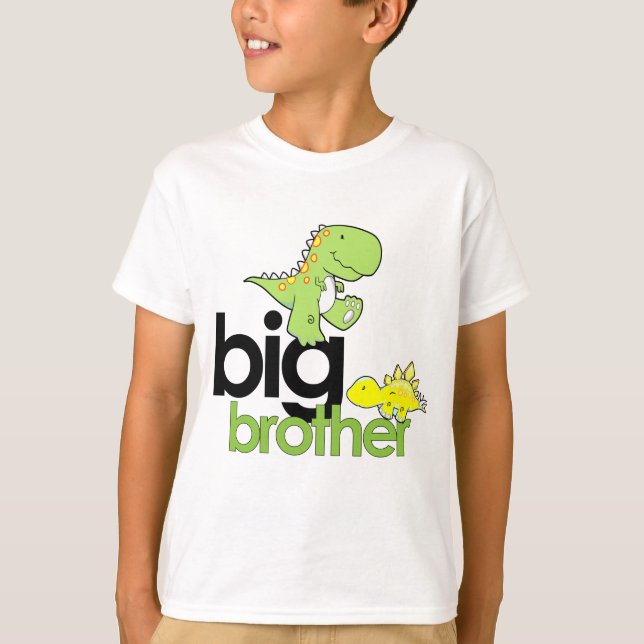 dinosaurs big brother T-Shirt (Front)
