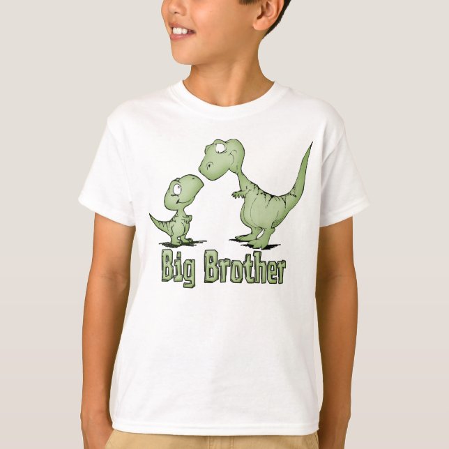 Dinosaurs Big Brother T-Shirt (Front)