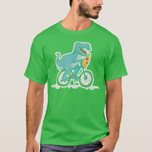 Dinosaurs Bike Rider Cyclist T-Shirt
