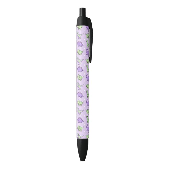 Dinosaurs Black Ink Pen (Bottom (Vertical))