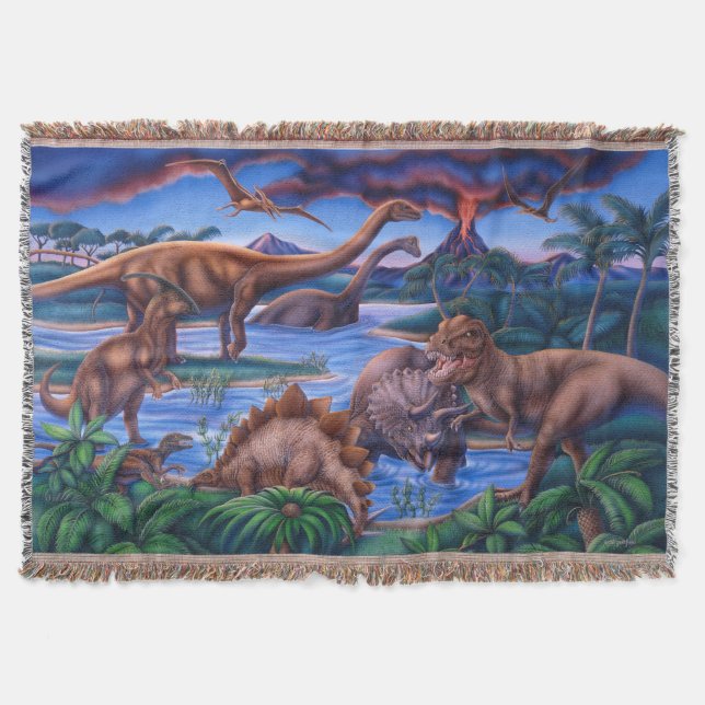 Dinosaurs Blanket (Front)