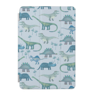 Dinosaurs Blue Pattern iPad Mini Cover
