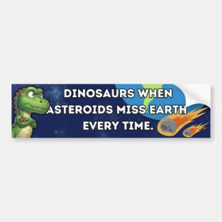 Dinosaurs Bumper Sticker