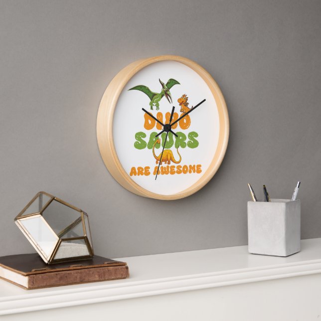 Dinosaurs Clock (Office)