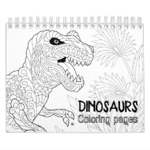 Dinosaurs Colouring Pages