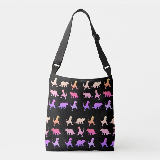 Dinosaurs Custom All-Over-Print Tote Bag (Front)