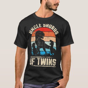 Dinosaurs Dancing Together Happy Aunt Uncle Saurus T-Shirt