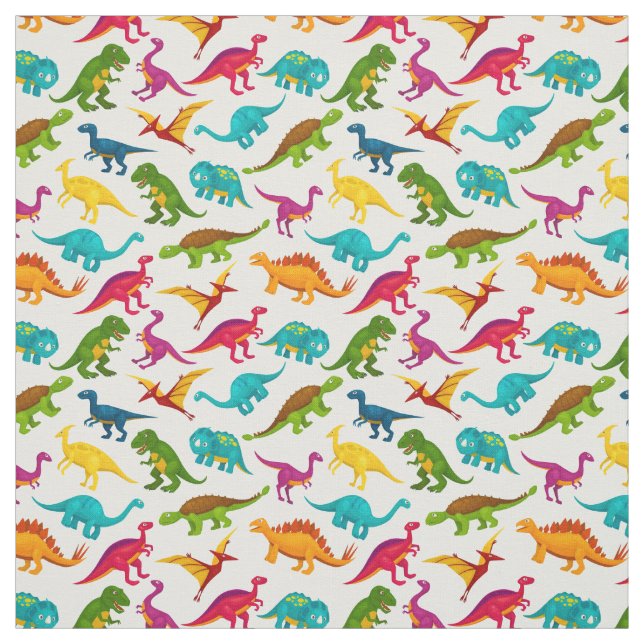 Dinosaurs Design Fabric (Swatch)