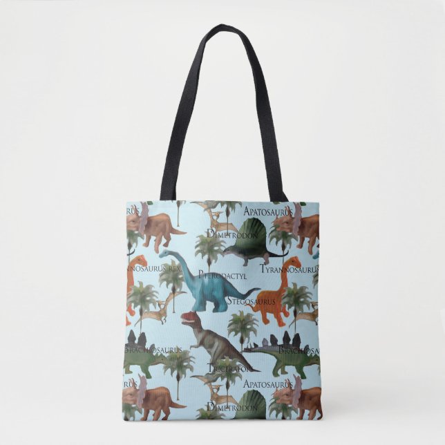 Dinosaurs Dinosaurs! Tote Bag (Front)