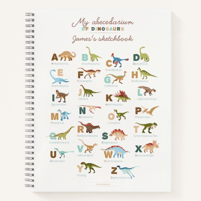 Dinosaurs (English) Notebook (Front)