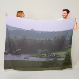 DINOSAURS FLEECE BLANKET