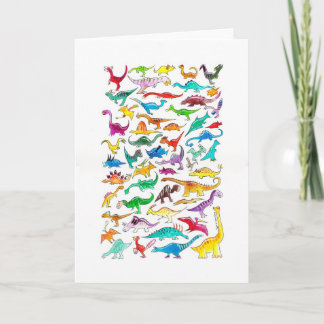 "Dinosaurs for Connectors" Note Card