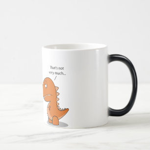 Dinosaurs in love magic mug