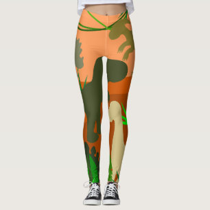 Dinosaurs in the Wild Leggings