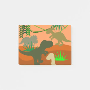 Dinosaurs in the Wild Post-it Notes