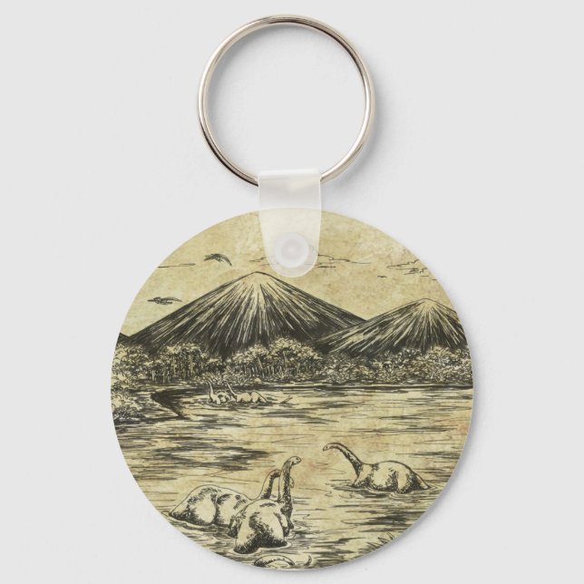 Dinosaurs Key Ring (Front)