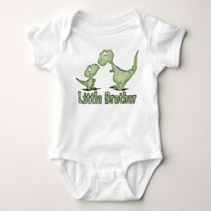 Dinosaurs Little Brother Baby Bodysuit