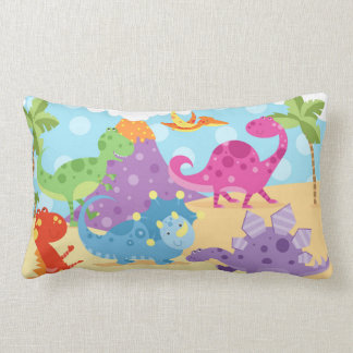 Dinosaurs Lumbar Pillow