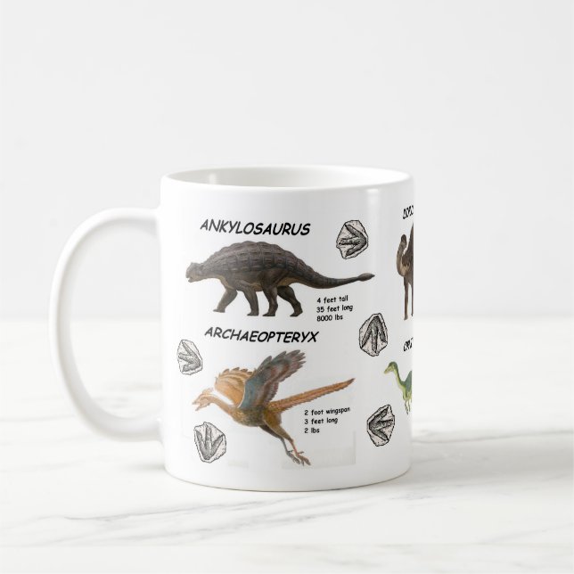 Dinosaurs! Mug (Left)