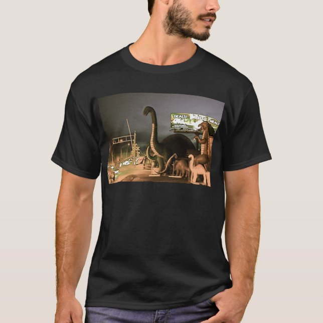 Dinosaurs of Route 66 T-Shirt (Front)