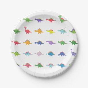 Dinosaurs Paper Plate