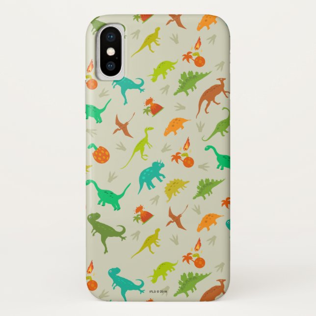 Dinosaurs Pattern Case-Mate iPhone Case (Back)