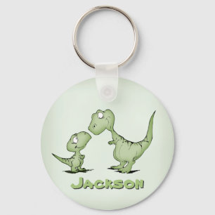 Dinosaurs Personalised Key Ring