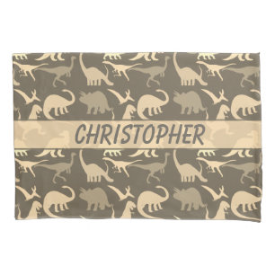 Dinosaurs Personalised Pillowcase
