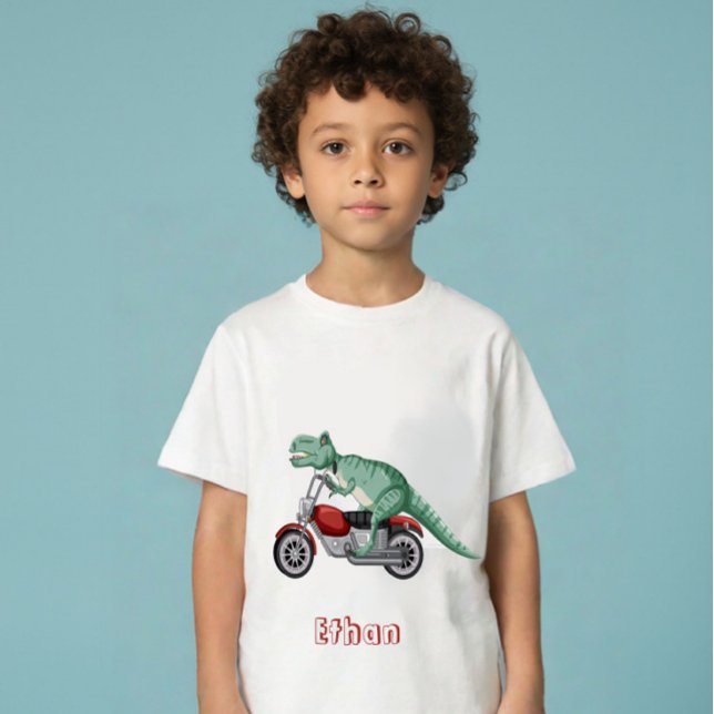 Dinosaurs personalized name baby T-Shirt (Creator Uploaded)