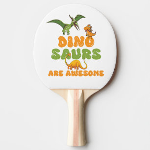 Dinosaurs Ping Pong Paddle