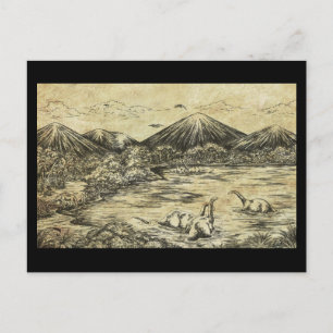 Dinosaurs Postcard