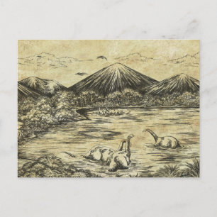 Dinosaurs Postcard
