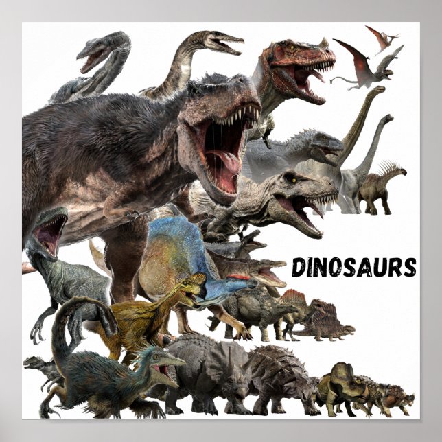Dinosaurs  poster (Front)