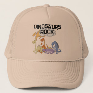 Dinosaurs Rock Tshirts and Gifts Trucker Hat