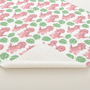 Dinosaurs! Sherpa Blanket