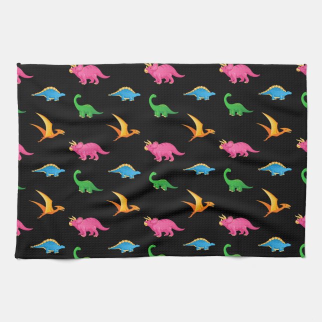 DINOSAURS TEA TOWEL (Horizontal)