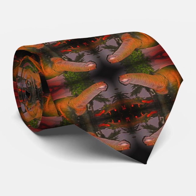 Dinosaurs Tie (Rolled)