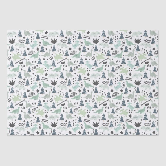 Dinosaurs! Tissue Paper (Front)